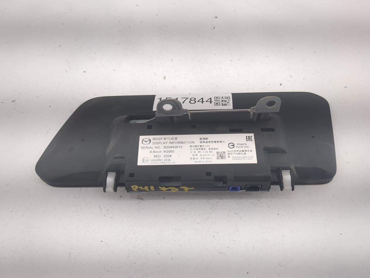 2019-2022 Mazda 3 Information Radio Display Screen 1517844 - Oemusedautoparts1.com