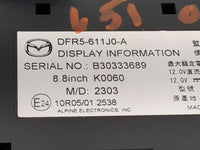 2020-2022 Mazda Cx-30 Information Display Screen 1483881 - Oemusedautoparts1.com