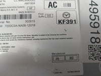 2023 Mazda Cx-30 Radio AM FM Cd Player Receiver Replacement P/N:BGMR 66 9C0G CL-MM2BN0GQ, AM1904, RCPPAAM20-0559 Fits OEM Us