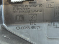 2020-2022 Mazda Cx-30 Fusebox Fuse Box Panel Relay Module P/N:6676Y Fits Fits 2020 2021 2022 OEM Used Auto Parts - Oemusedau