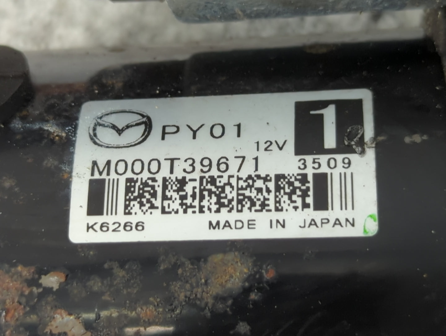 2020-2022 Mazda Cx-30 Car Starter Motor Solenoid OEM P/N:PY01 M00T39671 Fits Fits 2014 2015 2016 2017 2018 2019 2020 2021 20