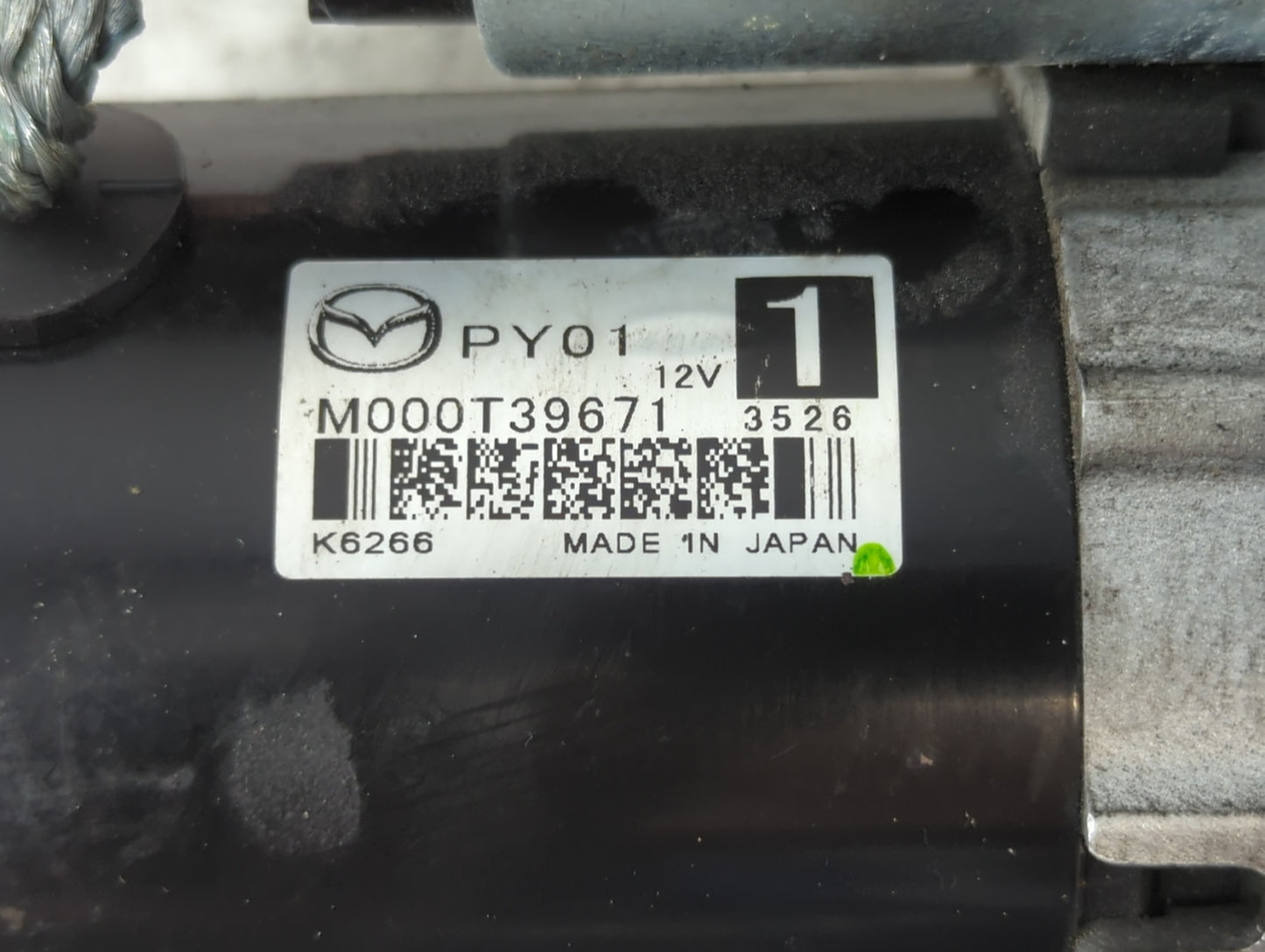 2020-2022 Mazda Cx-30 Car Starter Motor Solenoid OEM P/N:M000T39671 Fits Fits 2014 2015 2016 2017 2018 2019 2020 2021 2022 O