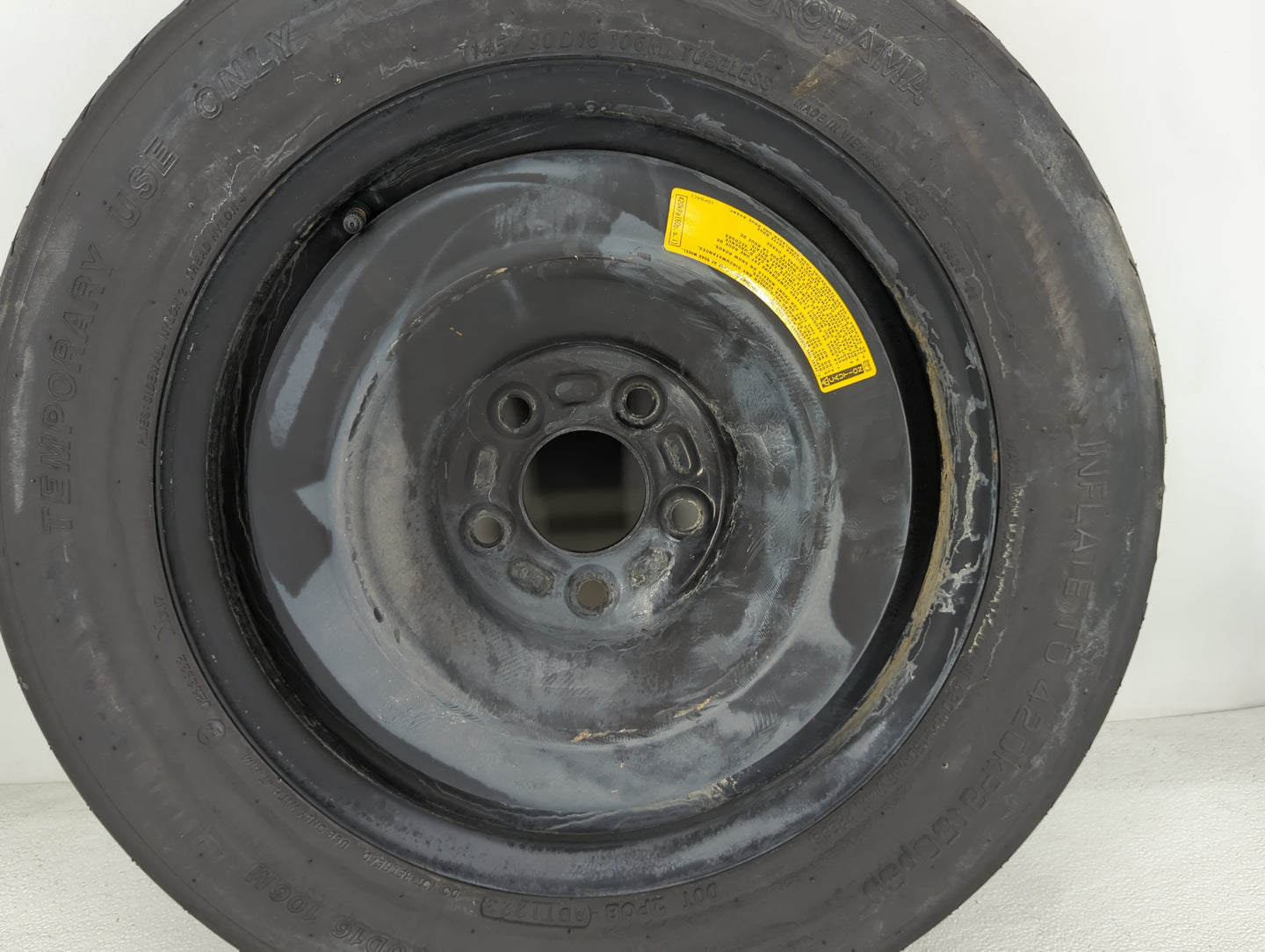 2013-2022 Mazda Cx-5 Spare Donut Tire Wheel Rim Oem - Oemusedautoparts1.com