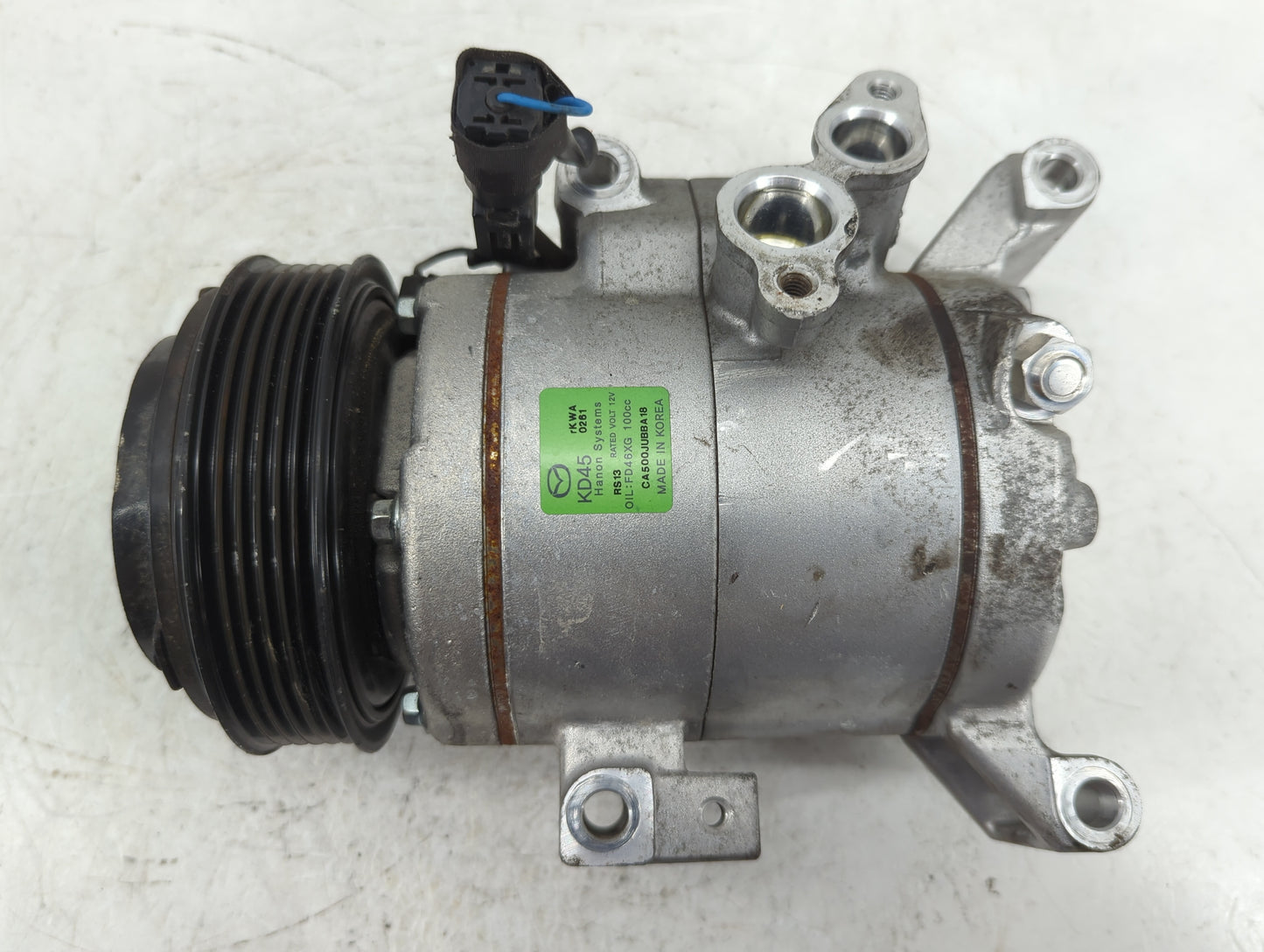 2013-2022 Mazda Cx-5 Air Conditioning A/c Ac Compressor Oem - Oemusedautoparts1.com