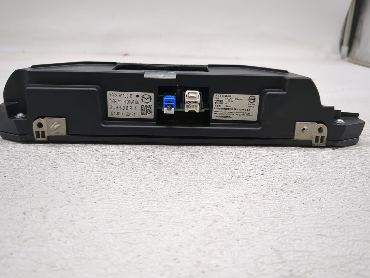 2021-2022 Mazda Cx-5 Information Radio Display Screen 1422113 - Oemusedautoparts1.com