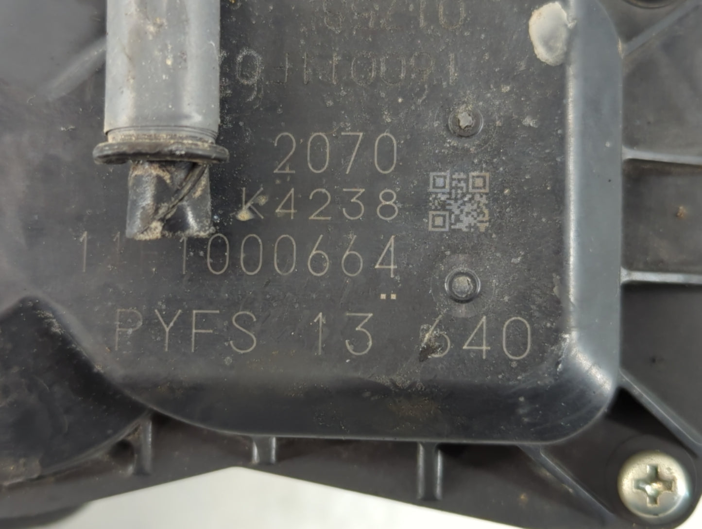 2018-2022 Mazda Cx-5 Throttle Body P/N:1000664 K4238, 2070 Fits Fits 2018 2019 2020 2021 2022 OEM Used Auto Parts - Oemuseda