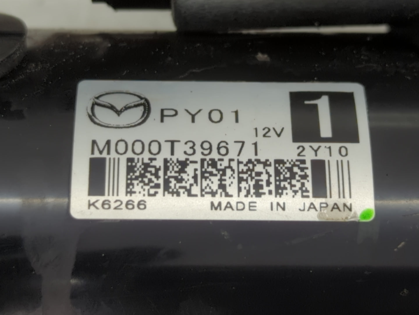 2014-2022 Mazda Cx-5 Car Starter Motor Solenoid OEM P/N:M000T39671 Fits Fits 2014 2015 2016 2017 2018 2019 2020 2021 2022 OE