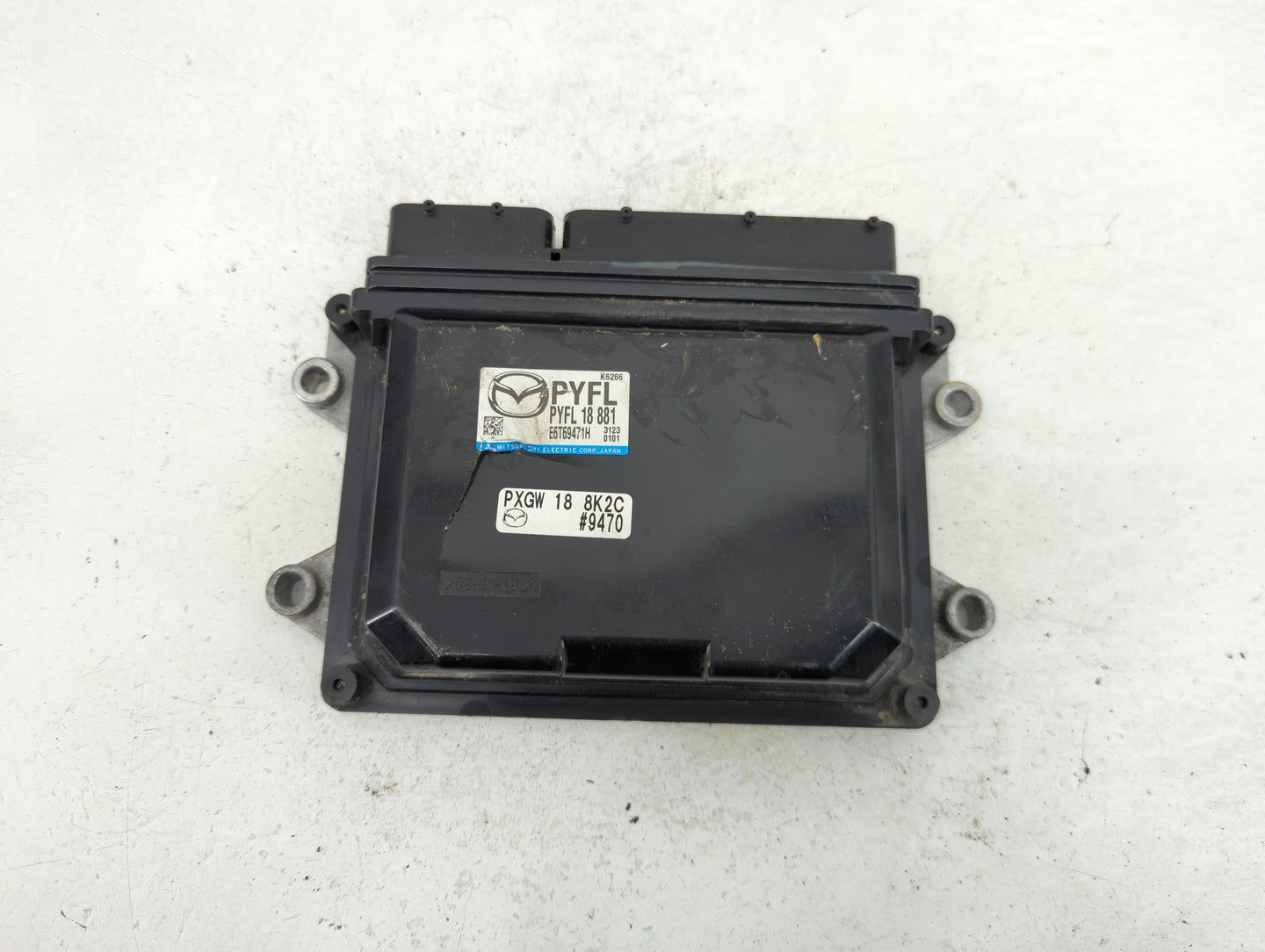 2016-2022 Mazda Cx-9 PCM Engine Control Computer ECU ECM PCU OEM P/N:PXGW 18 8K2C PYFL 18 881 Fits OEM Used Auto Parts - Oem