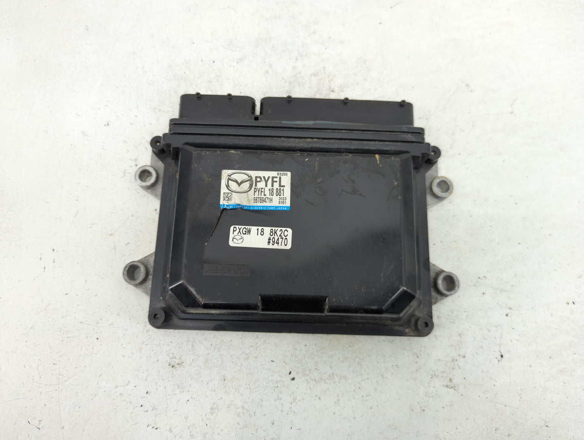2016-2022 Mazda Cx-9 PCM Engine Control Computer ECU ECM PCU OEM P/N:PXGW 18 8K2C PYFL 18 881 OEM Used Auto Parts - Oemuseda