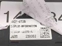 2023 Mazda Cx50 Information Display Screen - Oemusedautoparts1.com