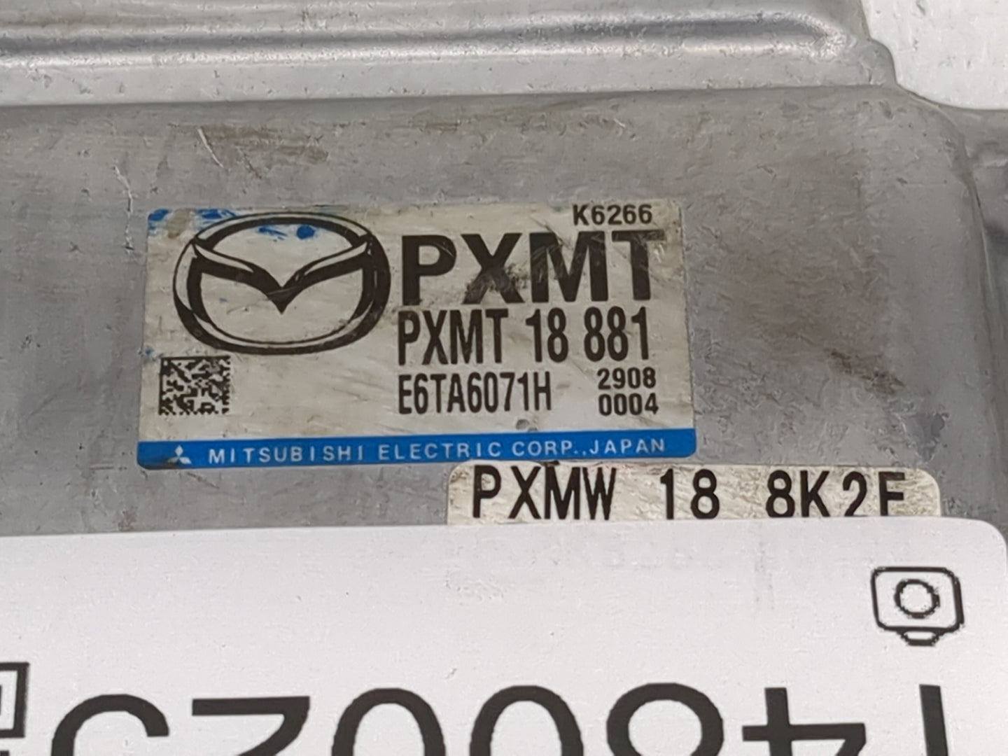 2023 Mazda Mazda3 PCM Engine Control Computer ECU ECM PCU OEM P/N:PXMT18881 E6TA6071H, PXMW188K2F Fits OEM Used Auto Parts -