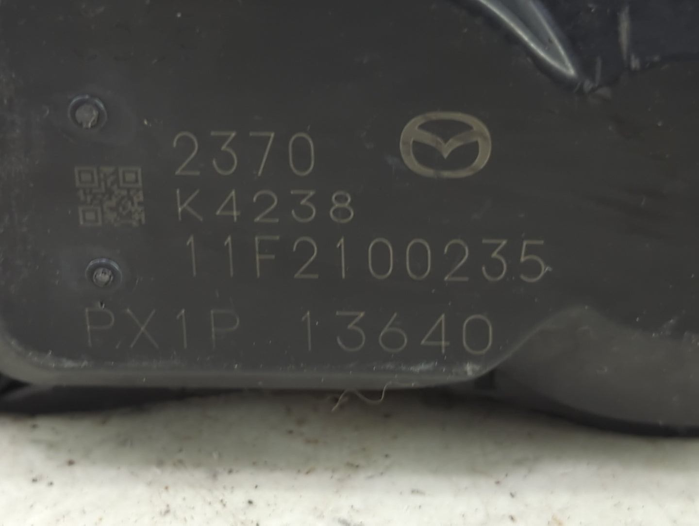 2023 Mazda Mazda3 Throttle Body P/N:PX1P 13640 11F2100235 Fits Fits 2021 2022 OEM Used Auto Parts - Oemusedautoparts1.com
