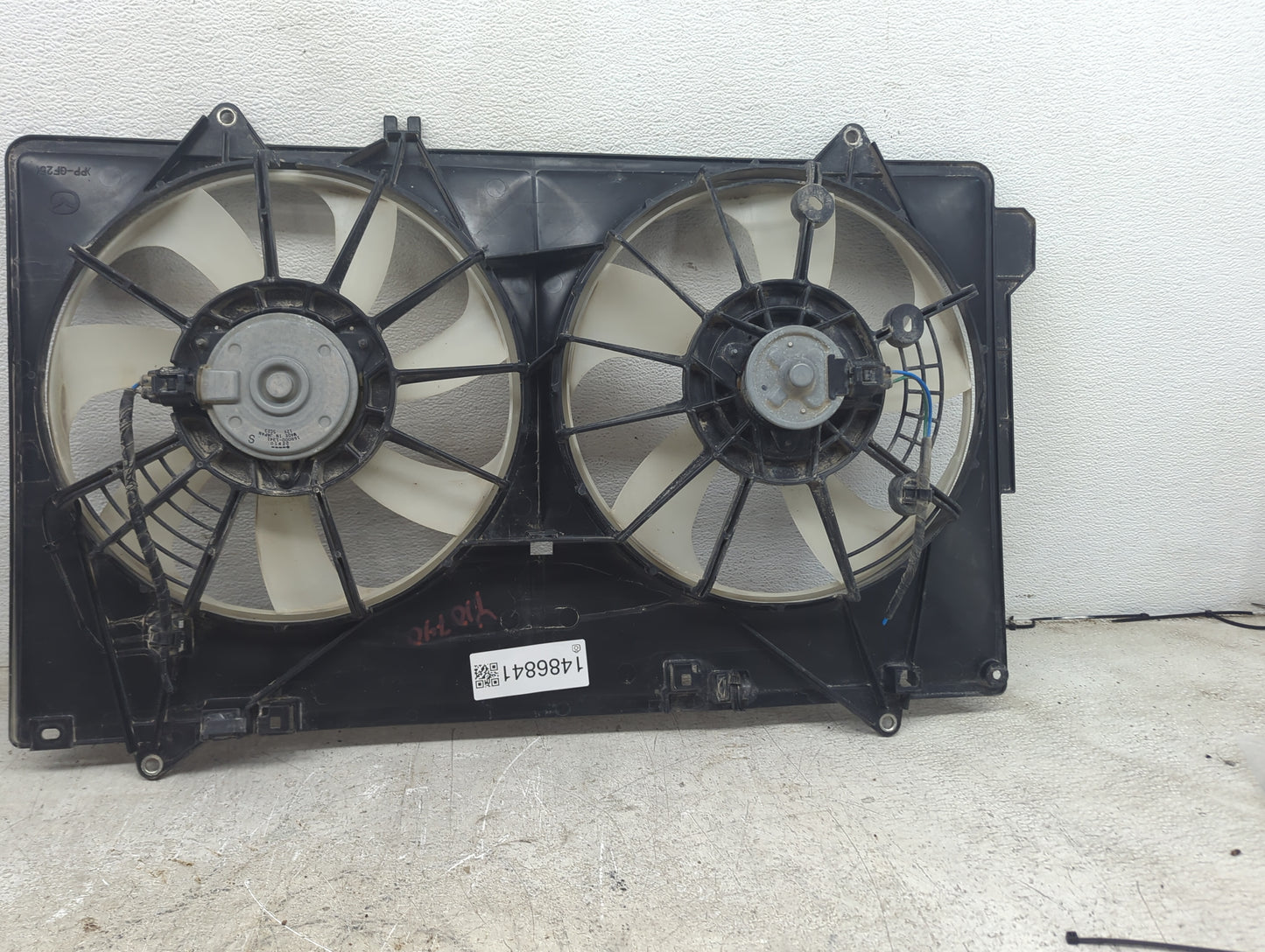 2023 Mazda Mazda Cx-5 Electric Radiator Cooling Fan Motor Assembly P/N:168000-1341 Fits OEM Used Auto Parts - Oemusedautopar