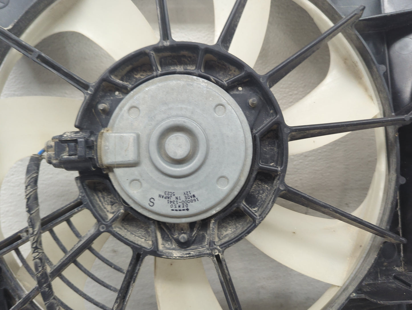 2023 Mazda Mazda Cx-5 Electric Radiator Cooling Fan Motor Assembly P/N:168000-1341 Fits OEM Used Auto Parts - Oemusedautopar