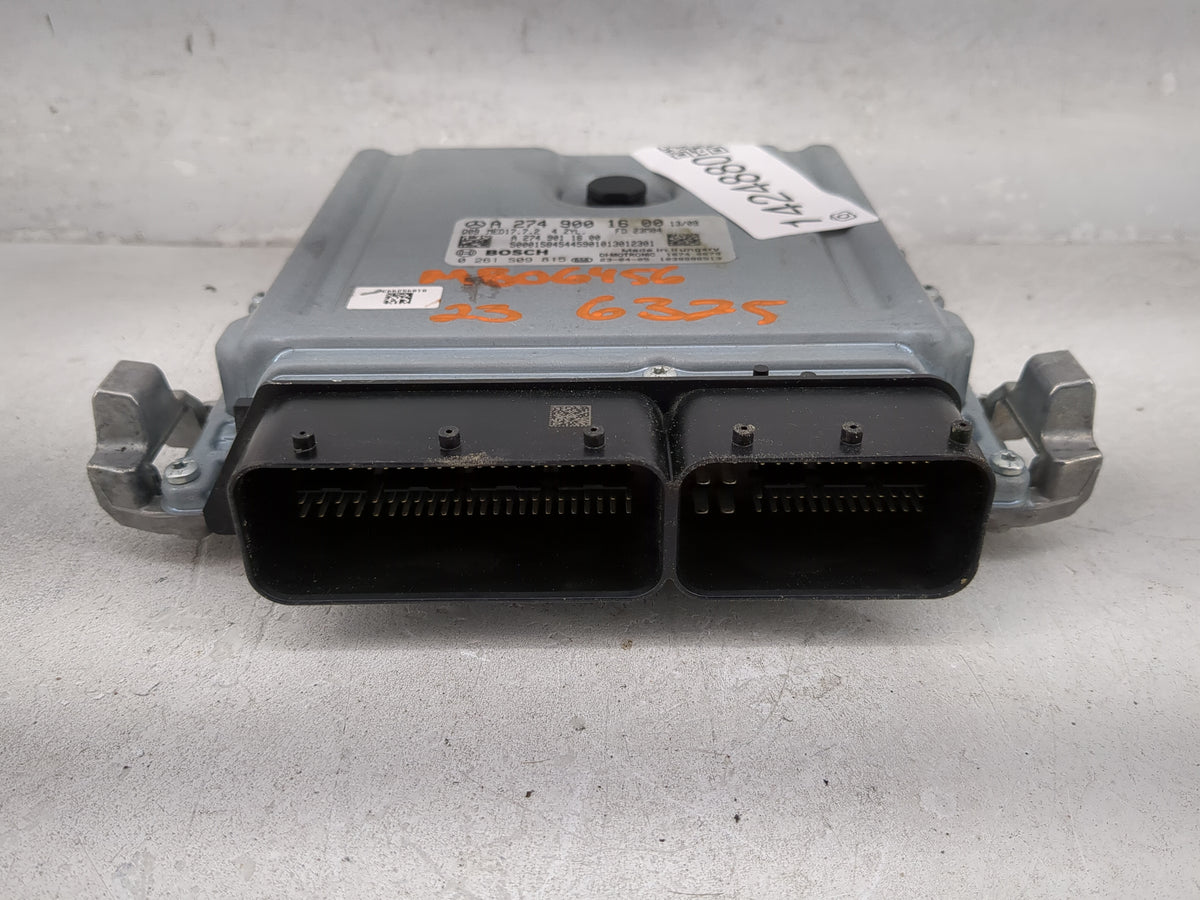 2023 Mercedes PCM Engine Control Computer ECU ECM PCU OEM P/N:A 274 900 16 00 A 274 901 16 00, 0 261 S09 815 Fits OEM Used A