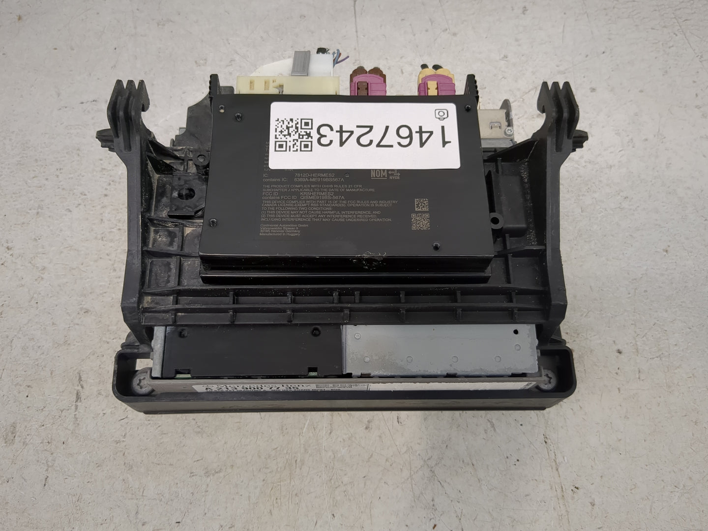 2023 Mercedes-Benz E-Class Radio AM FM Cd Player Receiver Replacement P/N:A2139007735 Q35ME918S567A Fits OEM Used Auto Parts