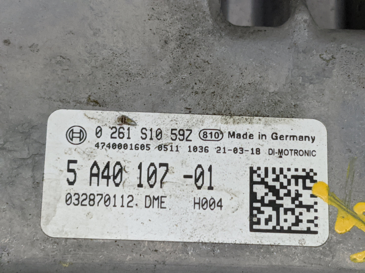 2020-2022 Mercedes-Benz Gle350 PCM Engine Control Computer ECU ECM PCU OEM P/N:0261S10592 5A40107-01 Fits Fits 2020 2021 202