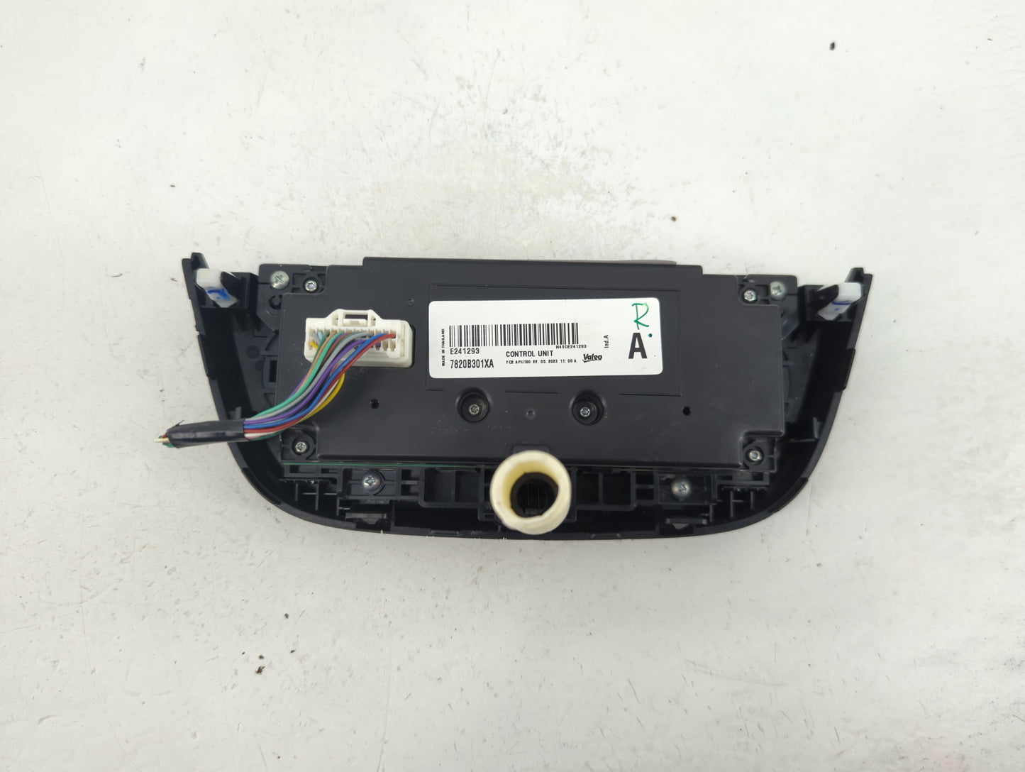 2023 Mitsubishi Mirage Climate Control Module Temperature AC/Heater Replacement P/N:7820B301XA Fits OEM Used Auto Parts - Oe