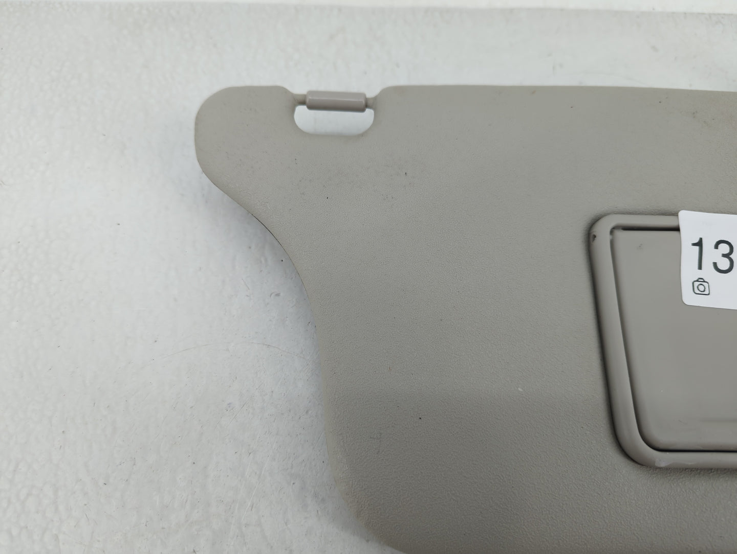 2014 Mitsubishi Mirage Sun Visor Shade Replacement Driver Left Mirror Fits OEM Used Auto Parts - Oemusedautoparts1.com