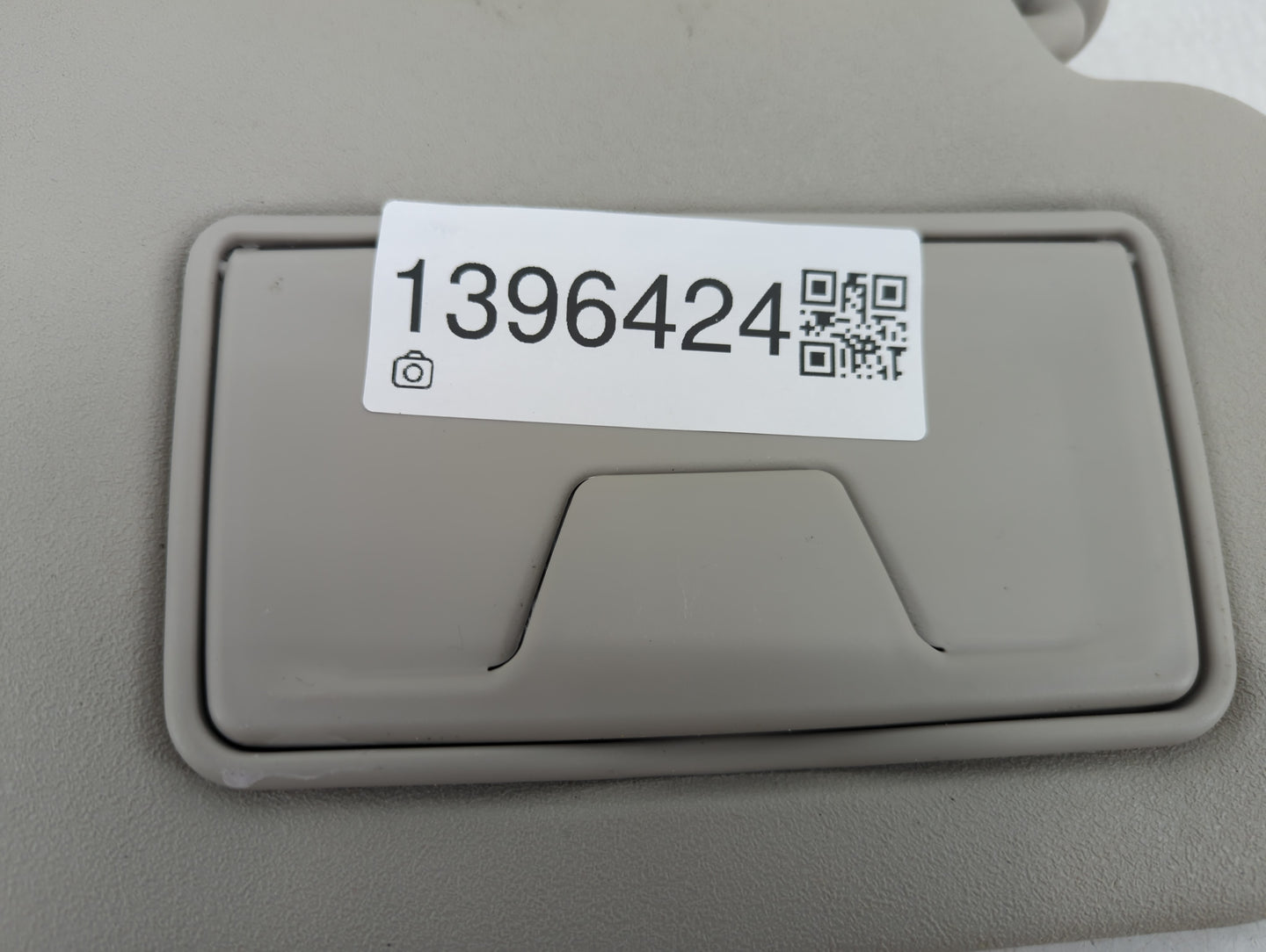 2014 Mitsubishi Mirage Sun Visor Shade Replacement Driver Left Mirror Fits OEM Used Auto Parts - Oemusedautoparts1.com