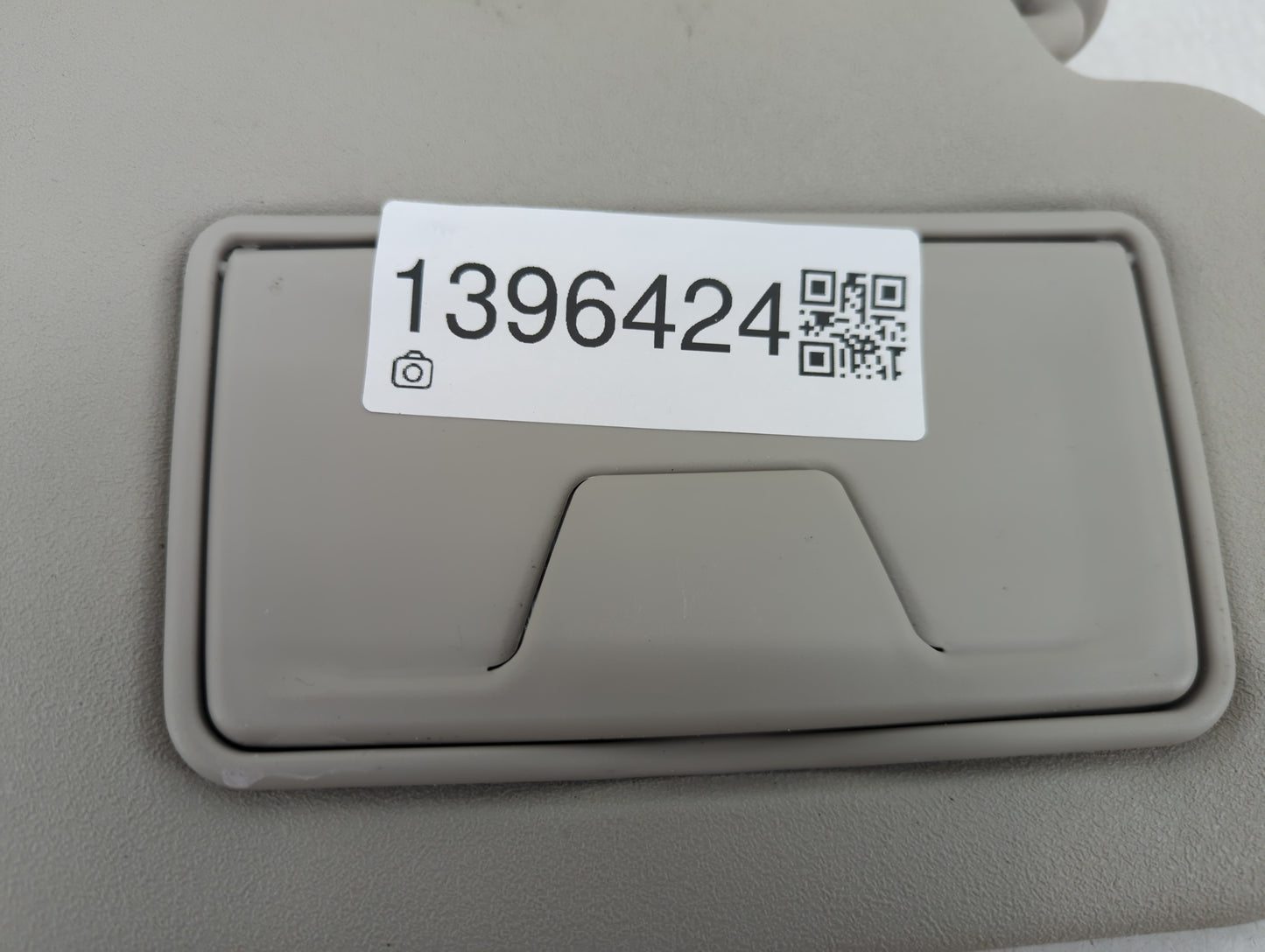 2014 Mitsubishi Mirage Sun Visor Shade Replacement Driver Left Mirror Fits OEM Used Auto Parts - Oemusedautoparts1.com