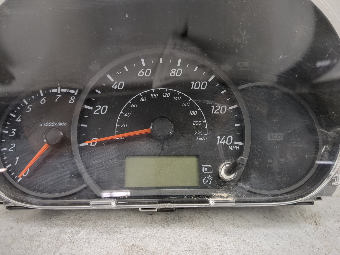 2023 Mitsubishi Mirage Instrument Cluster Speedometer Gauges P/N:8100C829 157410-1190 Miles: Fits OEM Used Auto Parts - Oemu