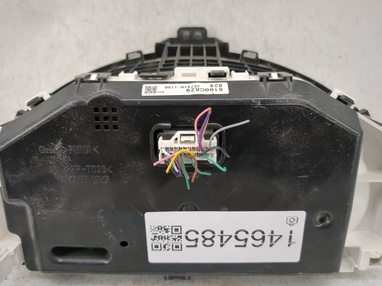2023 Mitsubishi Mirage Instrument Cluster Speedometer Gauges P/N:8100C829 157410-1190 Miles: Fits OEM Used Auto Parts - Oemu