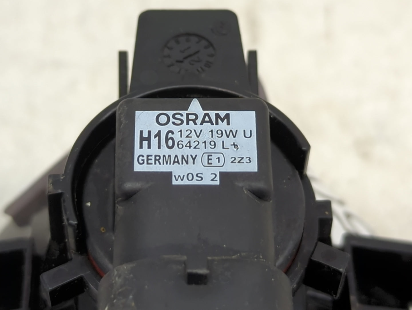 2017-2022 Mitsubishi Mirage Passenger Right Oem Front Light Lamp Black - Oemusedautoparts1.com
