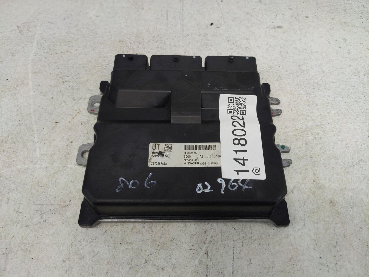 2023 Mitsubishi Outlander PCM Engine Control Computer ECU ECM PCU OEM P/N:237036RA3A Fits OEM Used Auto Parts - Oemusedautop