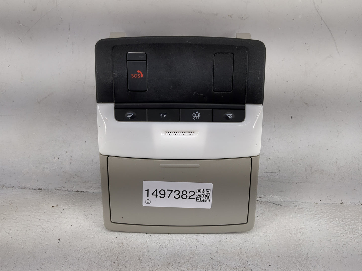 2023 Mitsubishi Outlander Overhead Roof Console Tan - Oemusedautoparts1.com