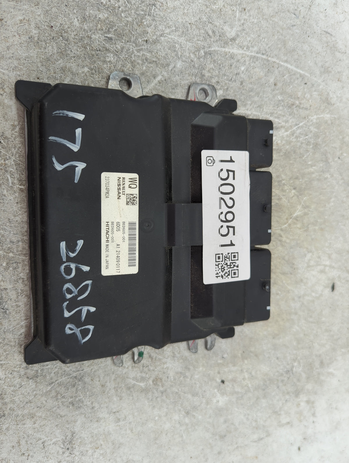 2023 Mitsubishi Outlander PCM Engine Control Computer ECU ECM PCU OEM P/N:237034PM2A BED605-001, 6D05 Fits OEM Used Auto Par