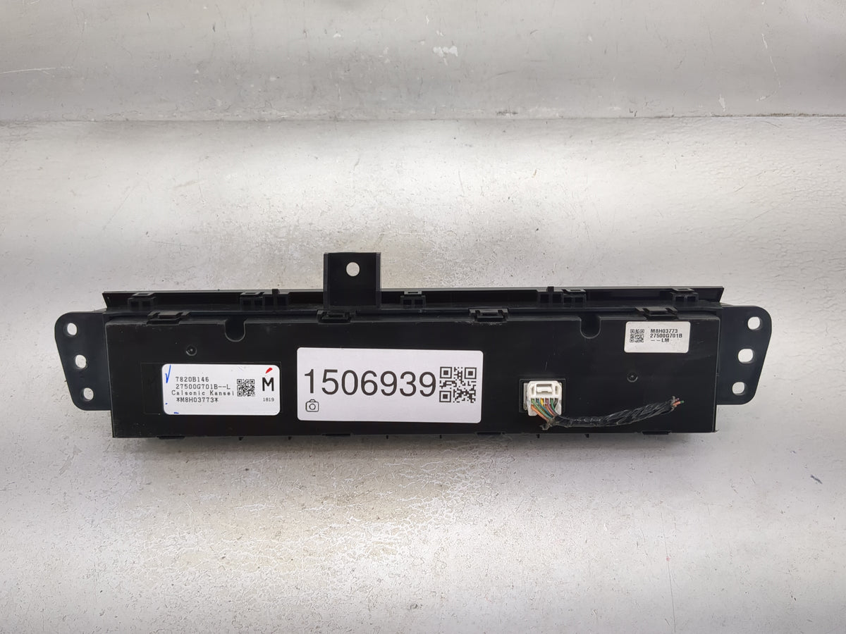 2023 Mitsubishi Outlander Climate Control Module Temperature AC/Heater Replacement P/N:7820B146 27500G701B Fits OEM Used Aut