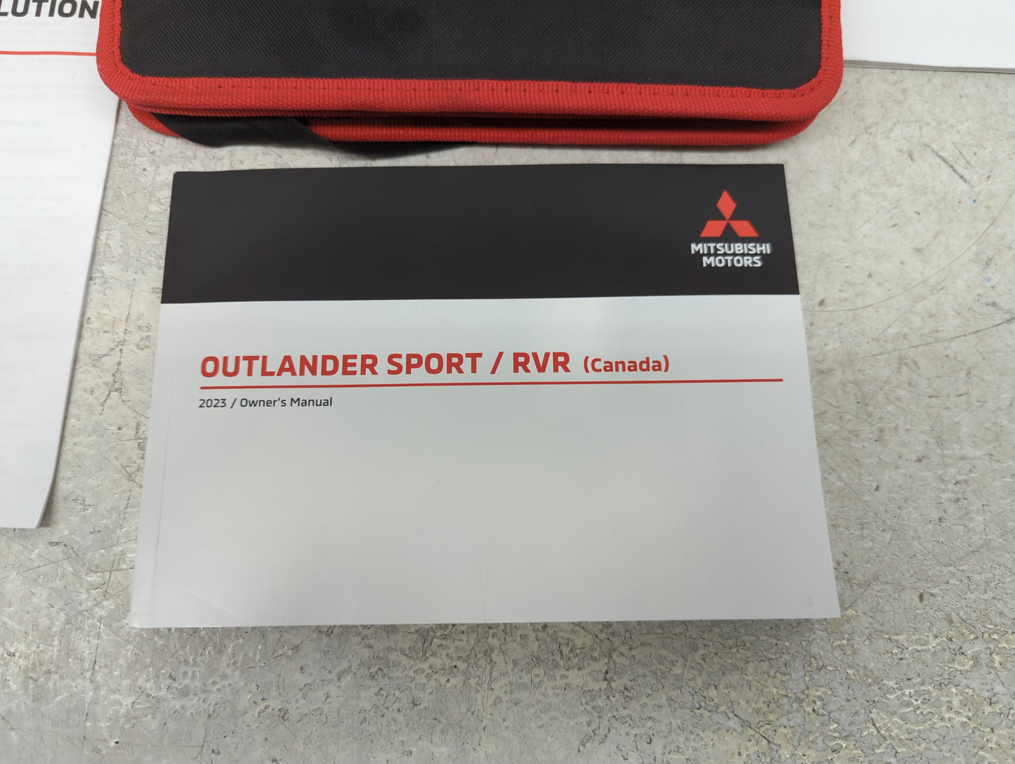 2023 Mitsubishi Outlander Sport Owners Manual Book Guide OEM Used Auto Parts - Oemusedautoparts1.com