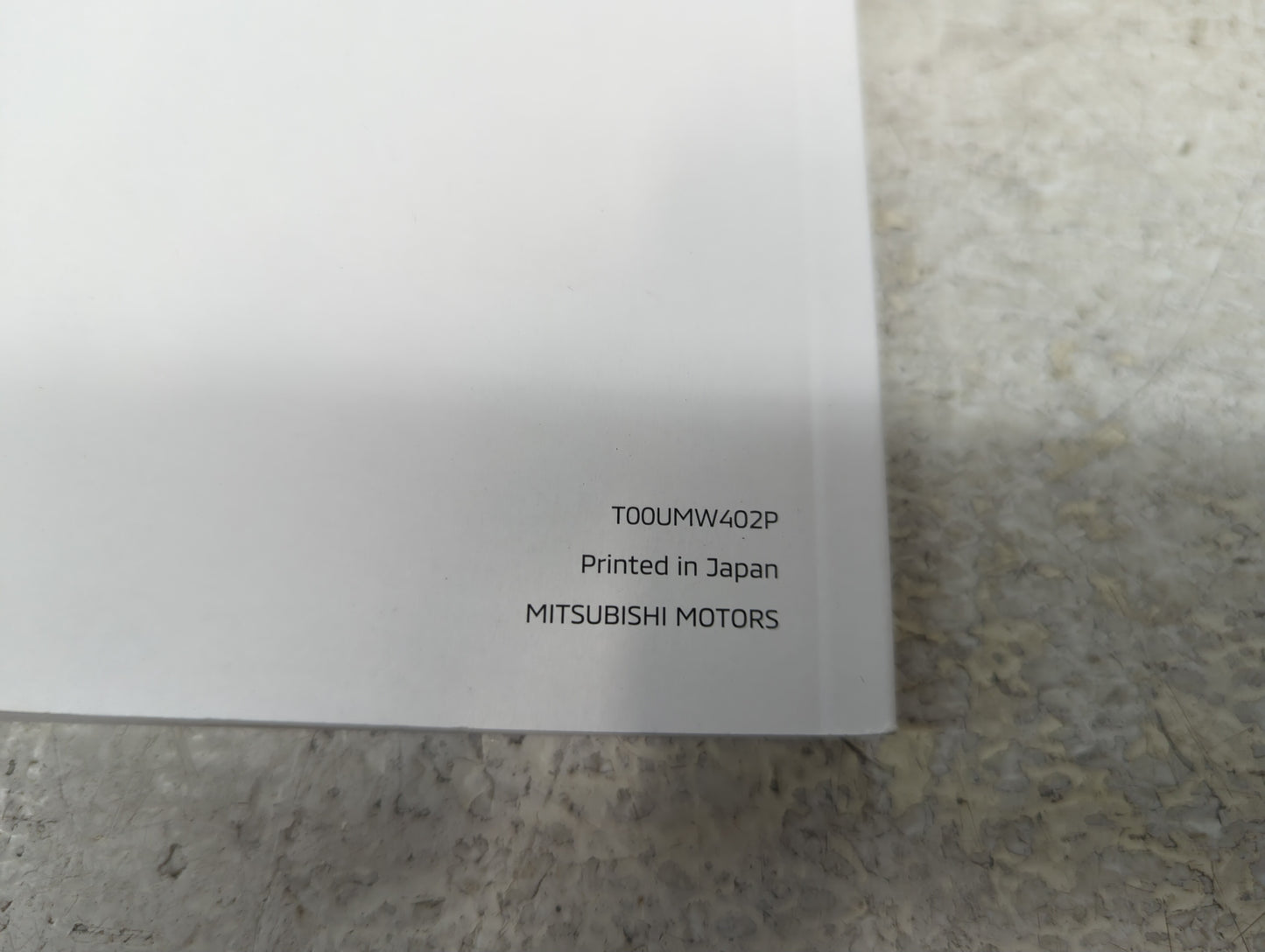 2023 Mitsubishi Outlander Sport Owners Manual Book Guide OEM Used Auto Parts - Oemusedautoparts1.com