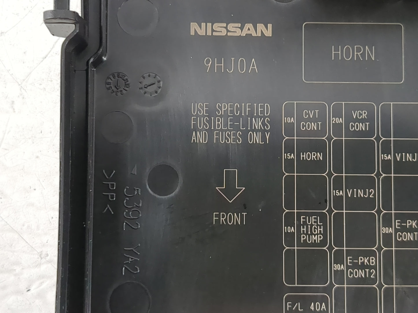 2019-2022 Nissan Altima Fusebox Fuse Box Panel Relay Module Fits Fits 2019 2020 2021 2022 OEM Used Auto Parts - Oemusedautop