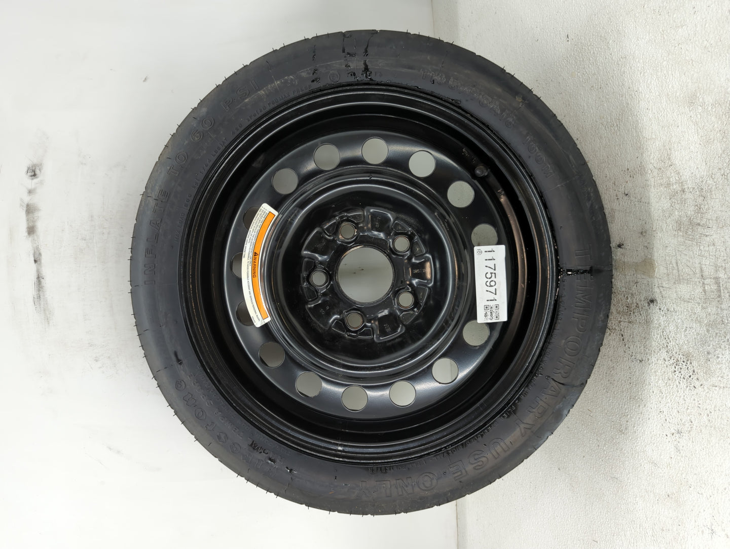 2002-2022 Nissan Altima Spare Donut Tire Wheel Rim Oem - Oemusedautoparts1.com