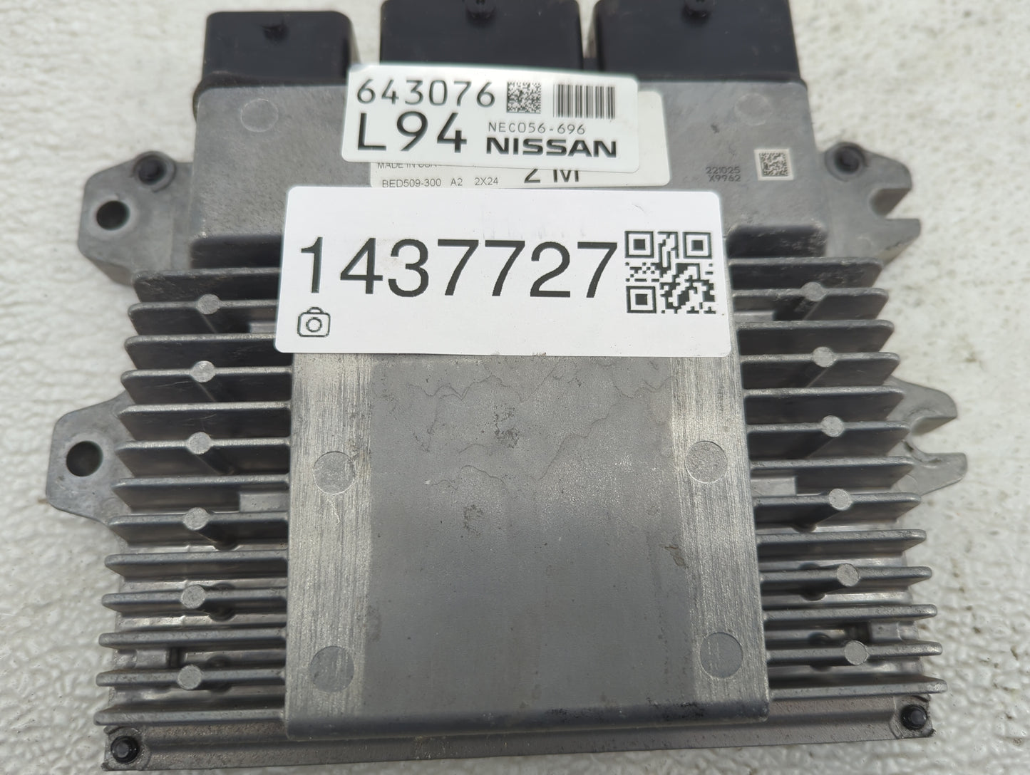 2019-2022 Nissan Altima PCM Engine Control Computer ECU ECM PCU OEM P/N:NEC056-696 BED509-300 Fits Fits 2019 2020 2021 2022 