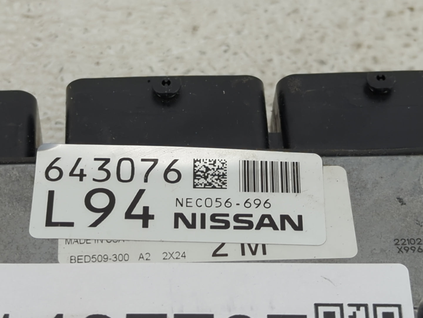 2019-2022 Nissan Altima PCM Engine Control Computer ECU ECM PCU OEM P/N:NEC056-696 BED509-300 Fits Fits 2019 2020 2021 2022 