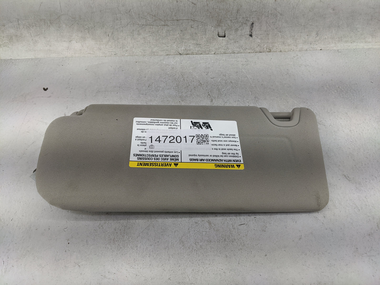 2021-2022 Nissan Altima Sun Visor Shade Replacement Passenger Right Mirror Fits Fits 2021 2022 OEM Used Auto Parts - Oemused
