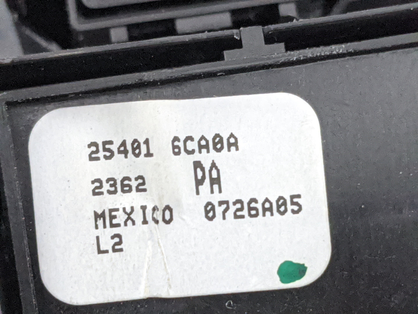 2019-2022 Nissan Altima Master Power Window Switch Replacement Driver Side Left P/N:25401 6CA0A Fits Fits 2019 2020 2021 202