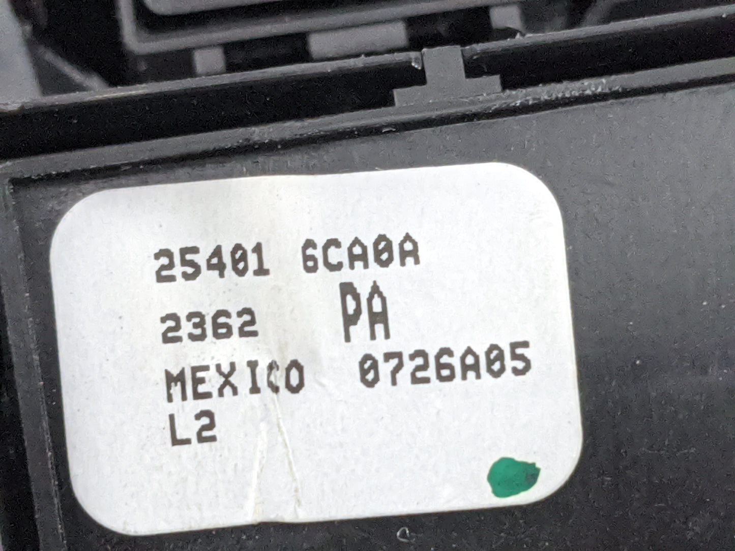 2019-2022 Nissan Altima Master Power Window Switch Replacement Driver Side Left P/N:25401 6CA0A Fits Fits 2019 2020 2021 202