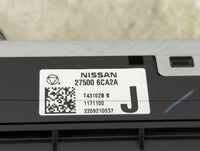 2019-2022 Nissan Altima Climate Control Module Temperature AC/Heater Replacement P/N:27500 6CA2A Fits Fits 2019 2020 2021 20