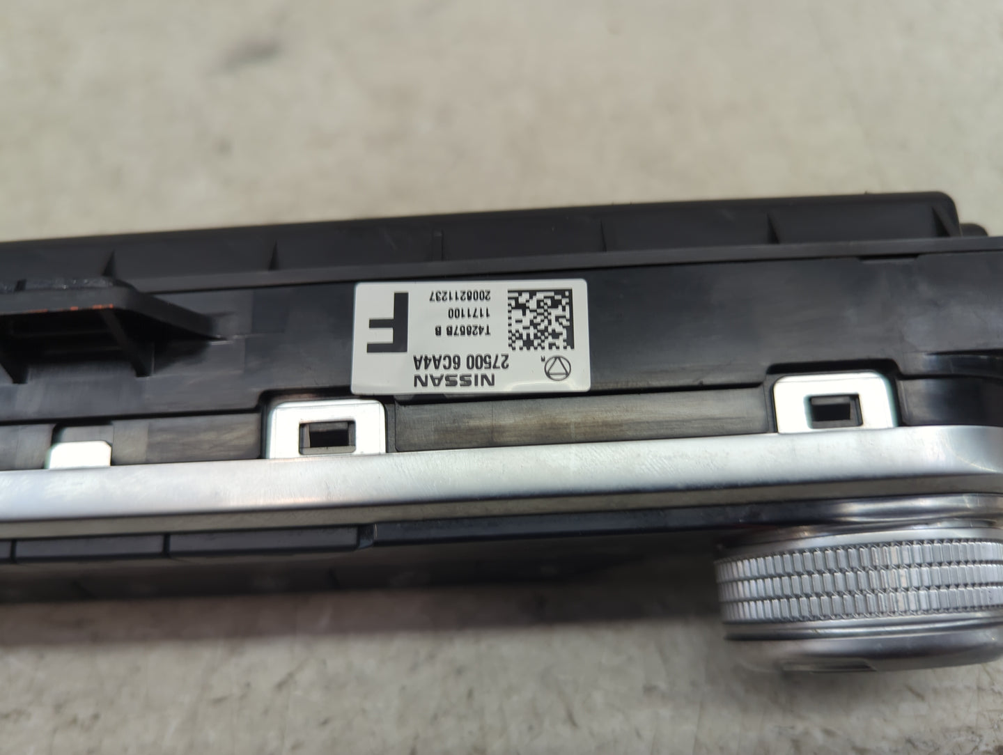 2019-2022 Nissan Altima Climate Control Module Temperature AC/Heater Replacement P/N:27500 6CA4A T42657B Fits OEM Used Auto 