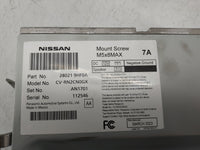 2023 Nissan Altima Radio AM FM Cd Player Receiver Replacement P/N:280219HF0A CV-RN2CN0GX, AN1701, ACJ932AN1701 Fits OEM Used