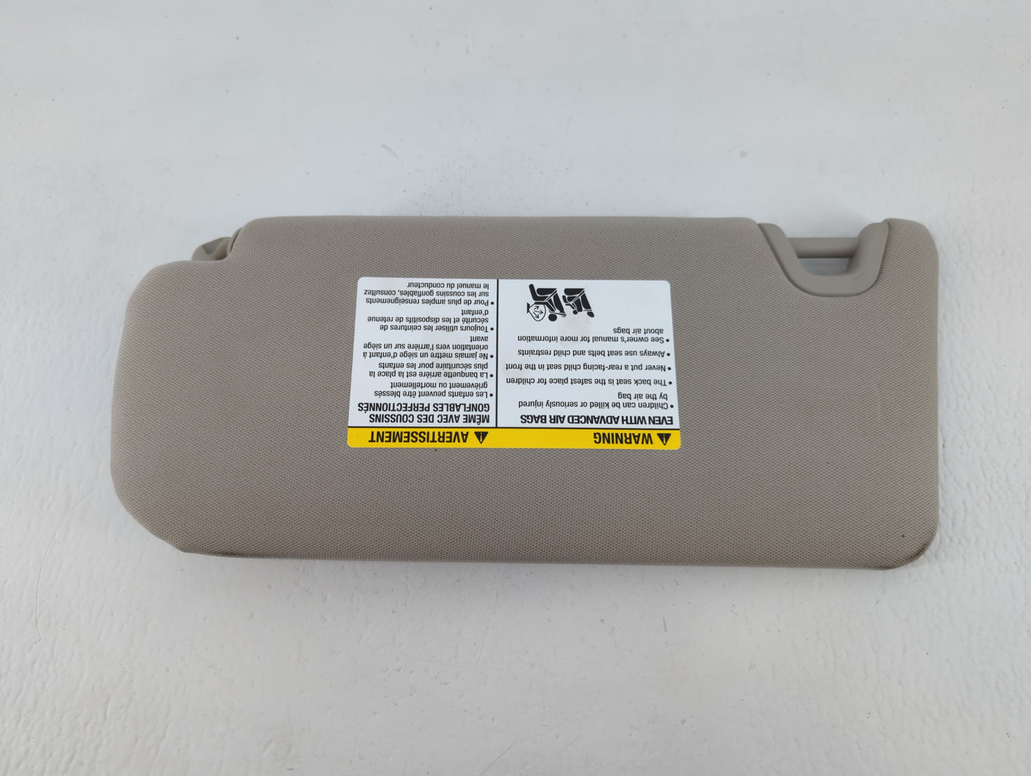 2023 Nissan Altima Sun Visor Shade Replacement Passenger Right Mirror Fits OEM Used Auto Parts - Oemusedautoparts1.com