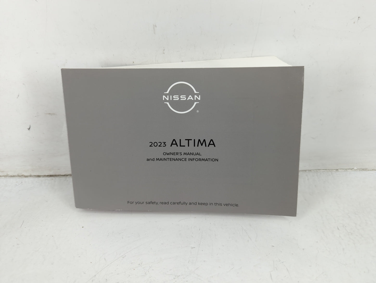 2023 Nissan Altima Owners Manual Book Guide P/N:OM23EA OL34U1 OEM Used Auto Parts - Oemusedautoparts1.com