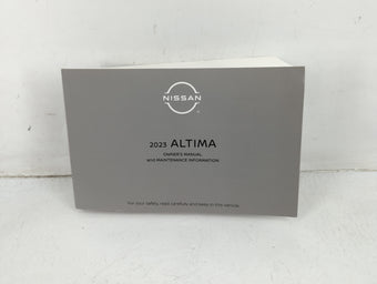 compare product 2023 Nissan Altima Owners Manual Book Guide P/N:OM23EA OL34U1 OEM Used Auto Parts