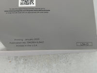 2023 Nissan Altima Owners Manual Book Guide P/N:OM23EA OL34U1 OEM Used Auto Parts - Oemusedautoparts1.com