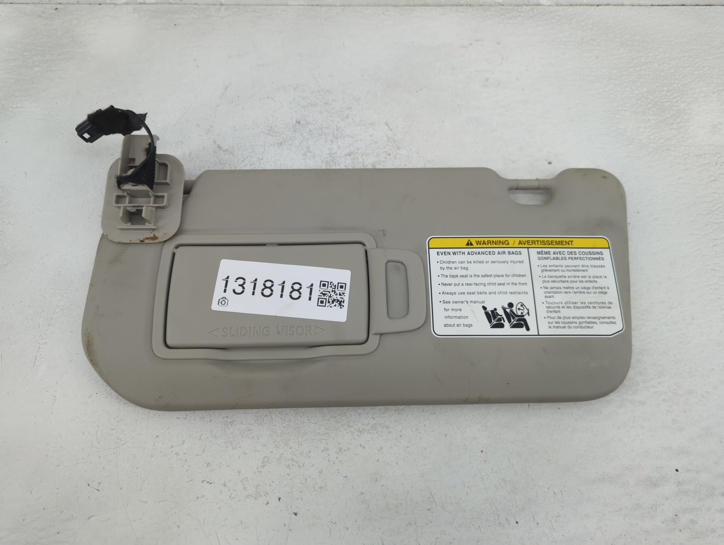 2023 Nissan Ariya Sun Visor Shade Replacement Driver Left Mirror Fits OEM Used Auto Parts - Oemusedautoparts1.com