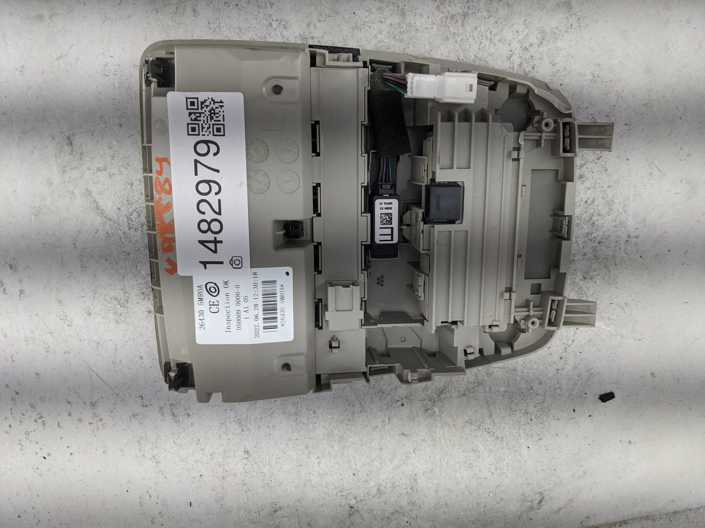 2023 Nissan Ariya Overhead Roof Console Beige - Oemusedautoparts1.com